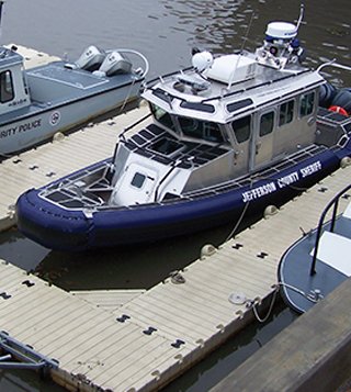 EZ Dock for Government Boats