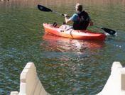 Guy Kayaking