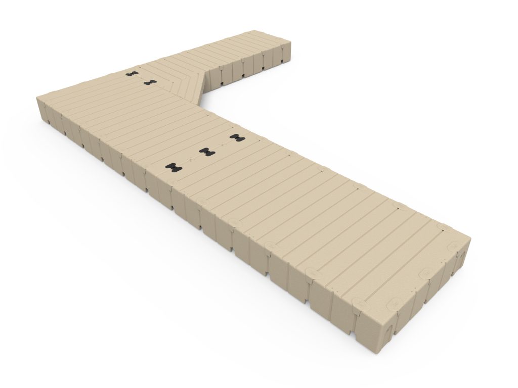 EZ Dock L-Shape Dock Configuration