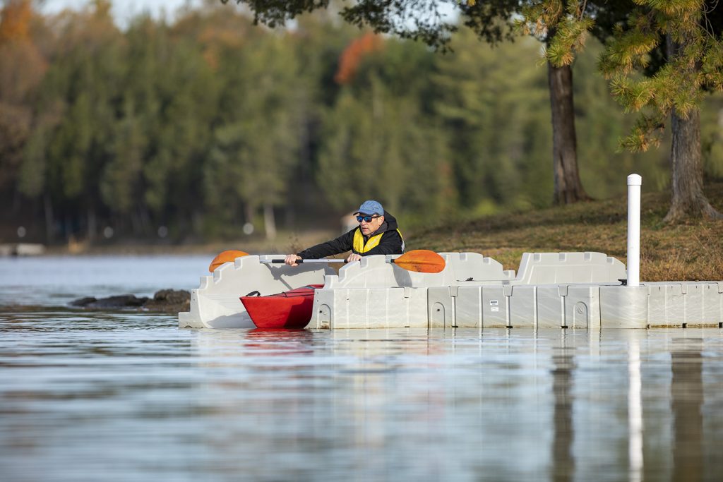 rowing dock low profile