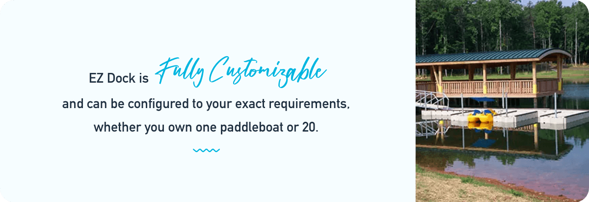 EZ Dock is Fully Customizable