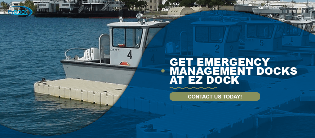 Get Emergency Management Docks at EZ Dock