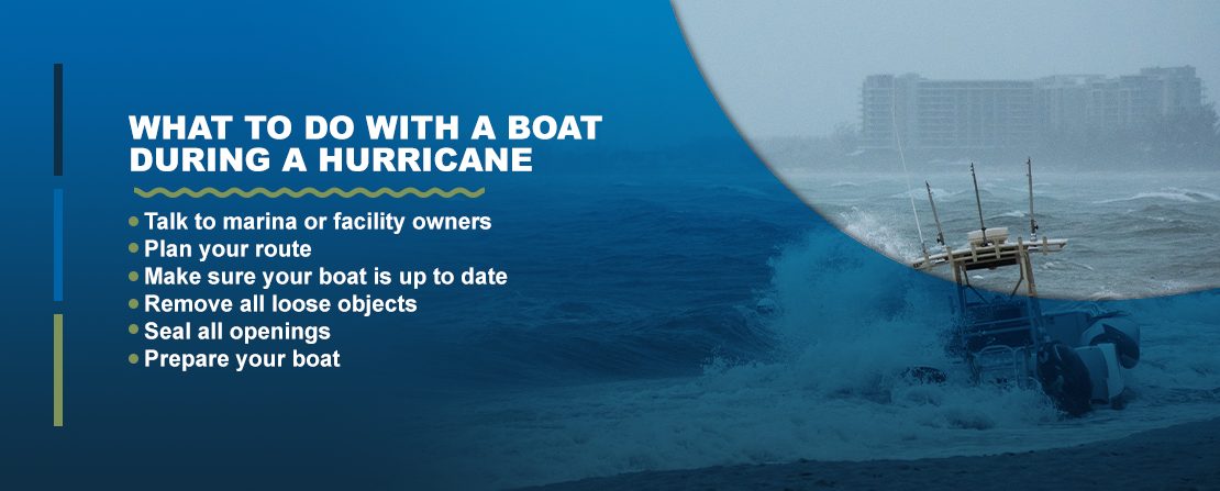 What to do with a boat during a hurricane