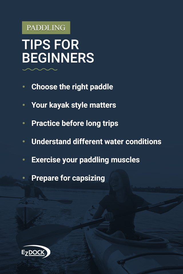 Paddling tips for beginners