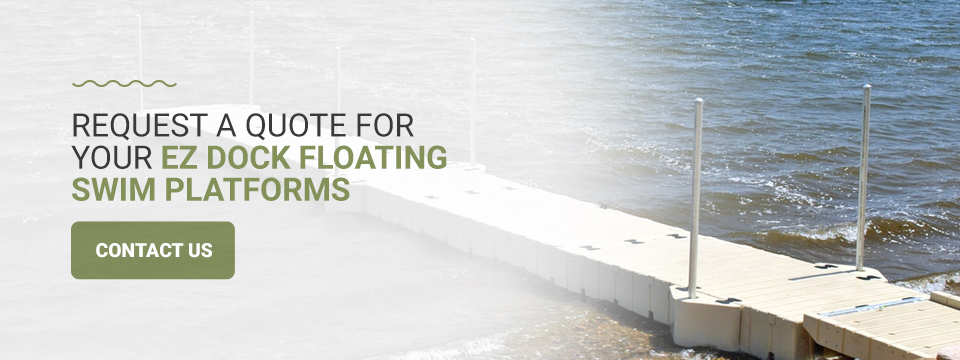 Request a Quote for an EZ Dock Floating Platform