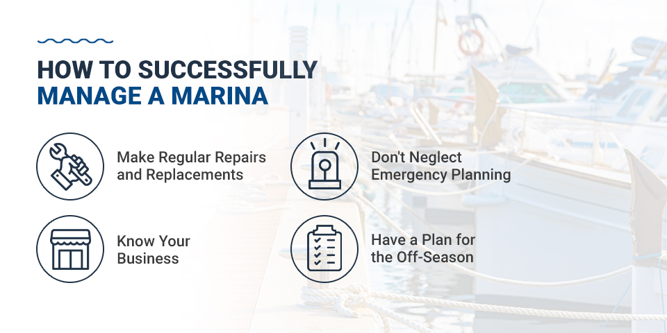 How to successfully manage a marina