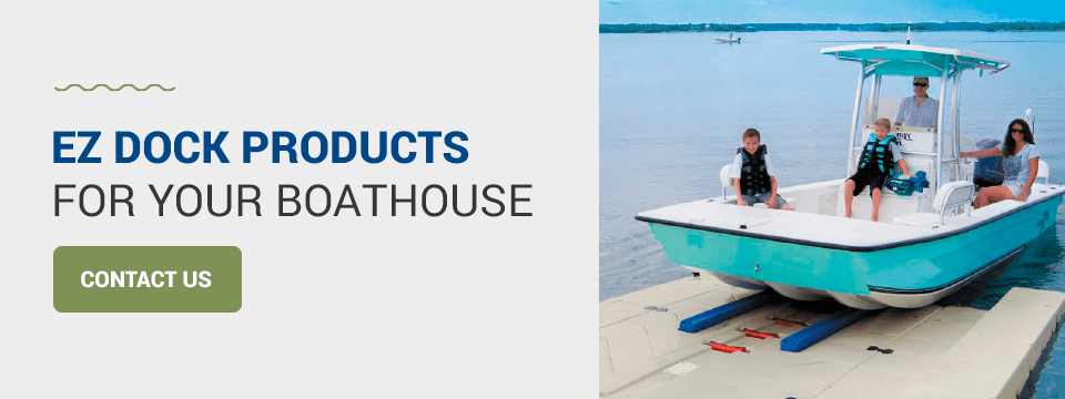 EZ Dock products for your boathouse