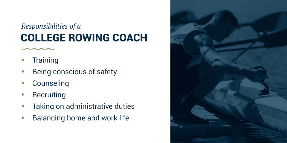 Responsibilities of a College Rowing Coach