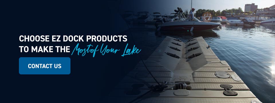 Choose EZ Dock Products to Make the Most of Your Lake