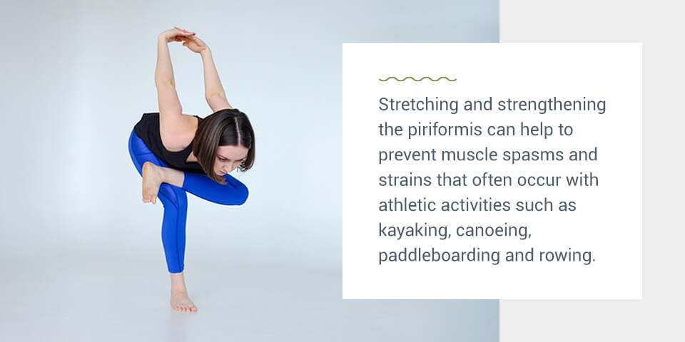 Standing Piriformis Stretch