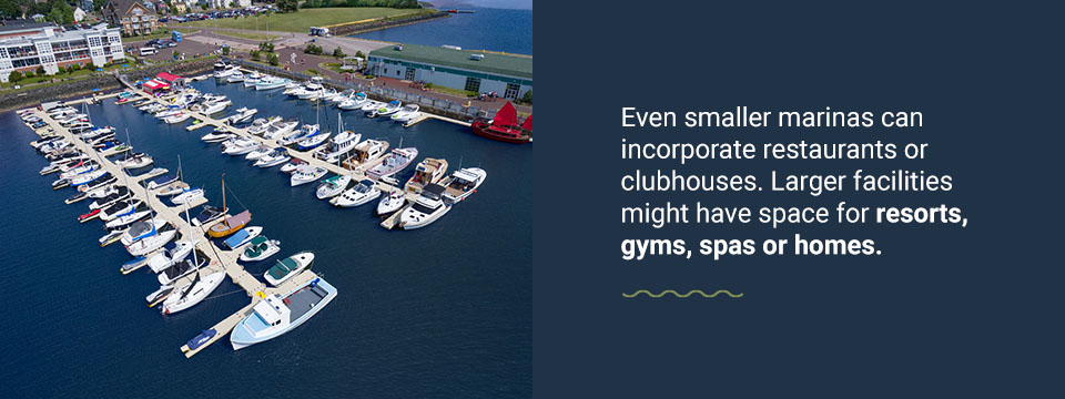 Shoreline amenities 