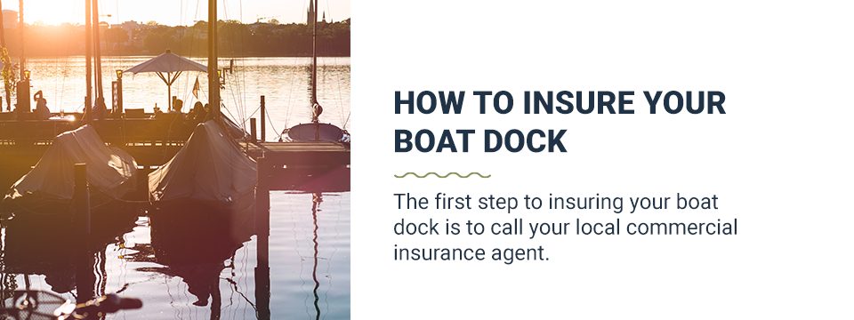 How to insure your boat dock