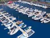 Boats in a marina