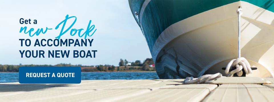 Get a new dock to accompany your new boat