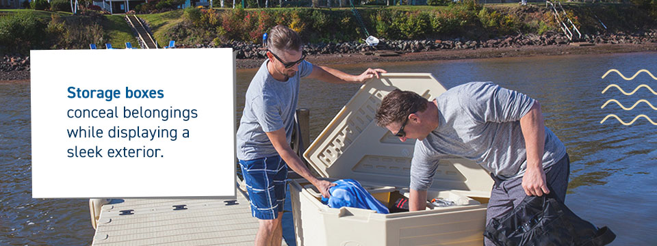 Dock Storage Boxes