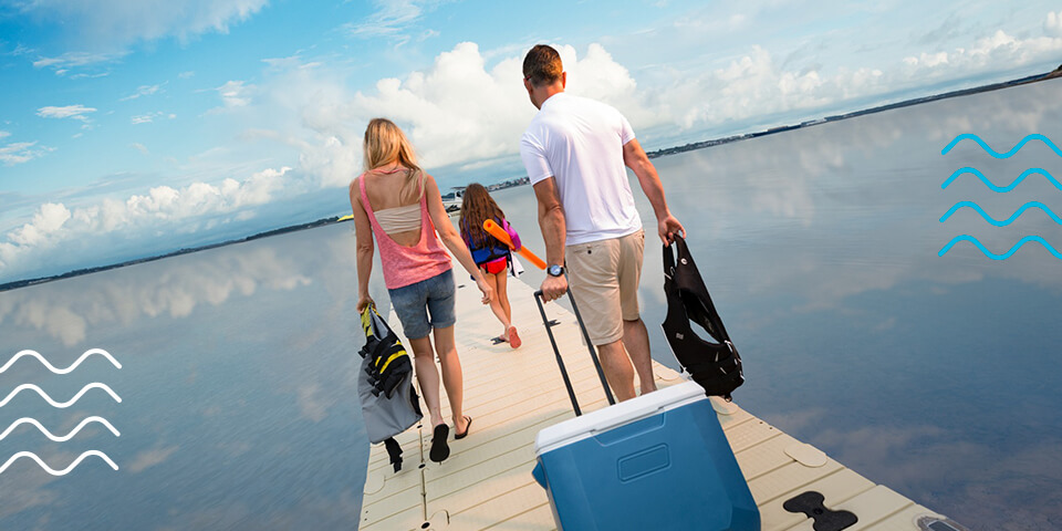 How to Decorate Your Lake Dock